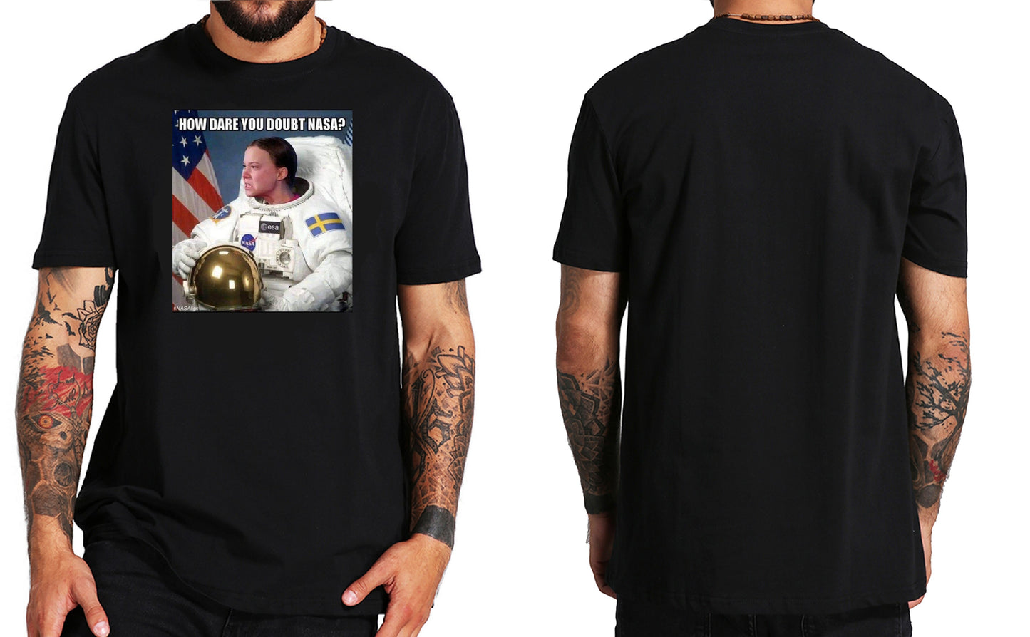 Astronaut Activist Greta NASA T-Shirt