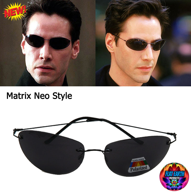 Escape The Matrix Neo Style Sunglasses