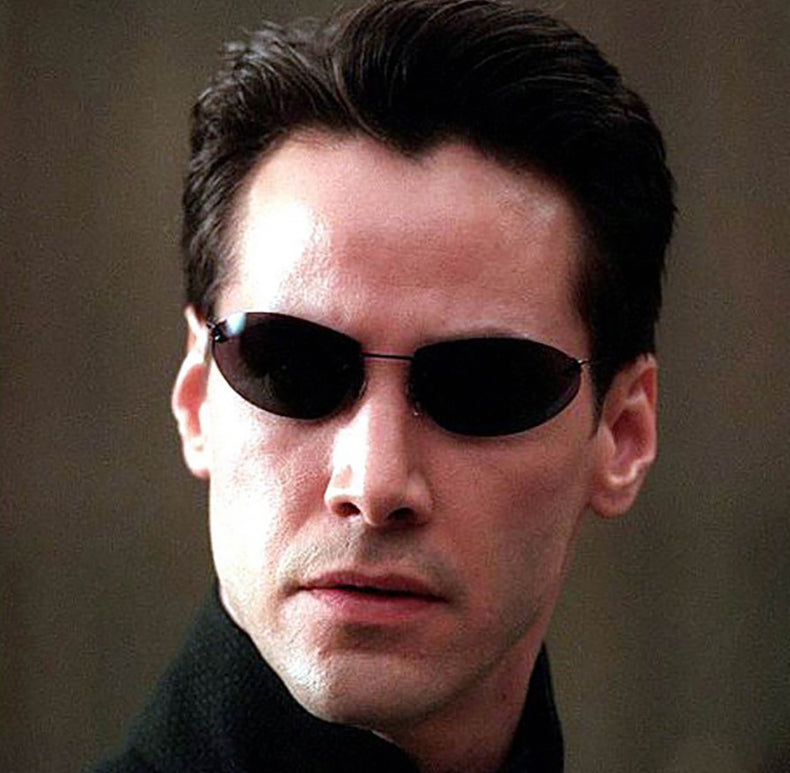 Escape The Matrix Neo Style Sunglasses