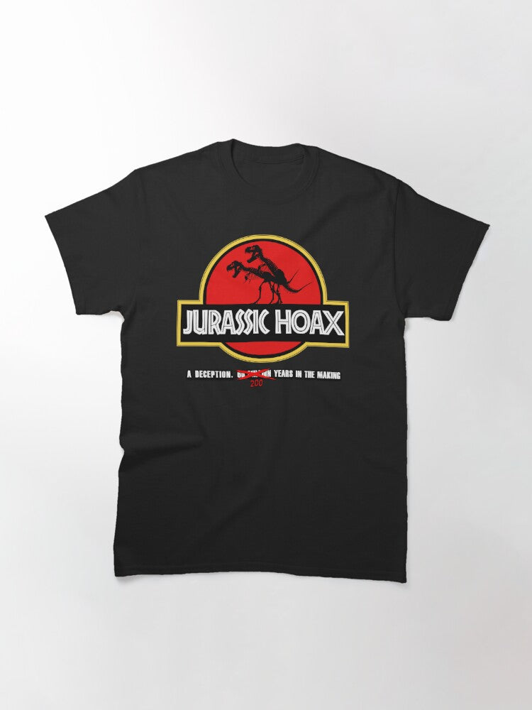 Dinosaur Hoax T-Shirt Meme Jurassic lizard Bones